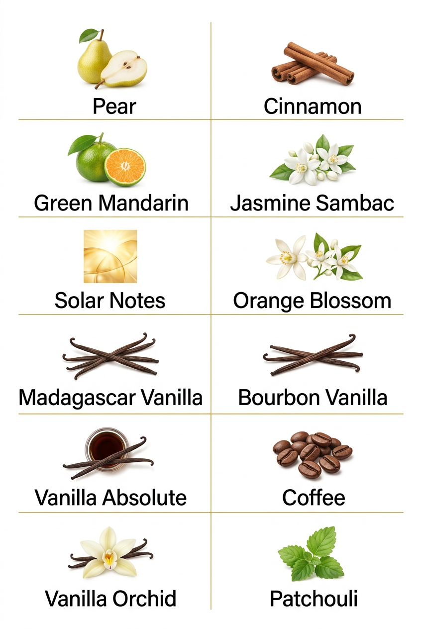 Fragrance notes