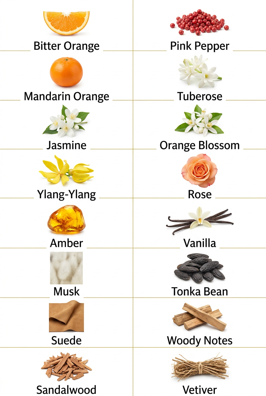 Fragrance notes